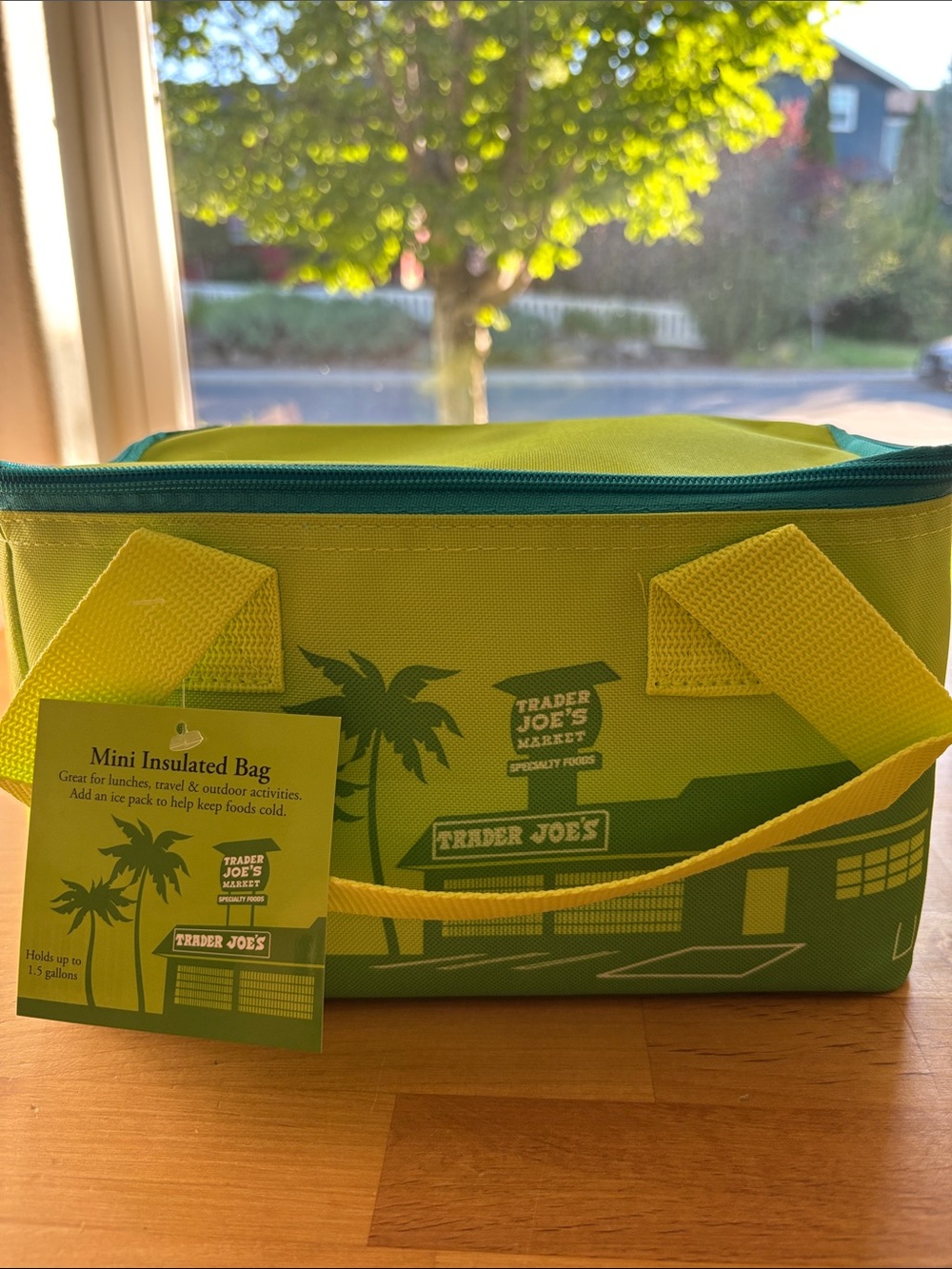 Trader Joe’s Mini Insulated Bag - Lime Green